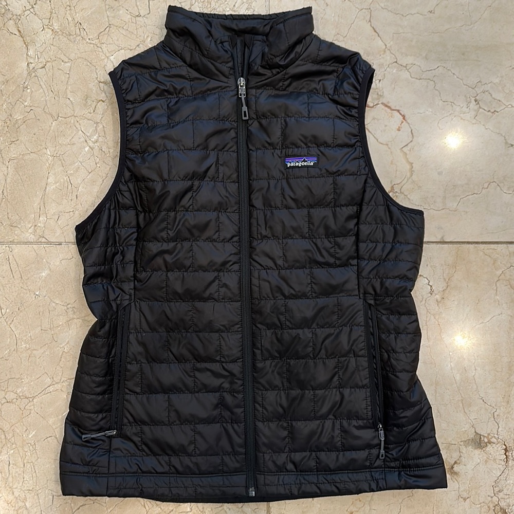 Patagonia black Primaloft vest